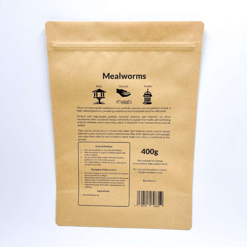 Dried Mealworms - 400g